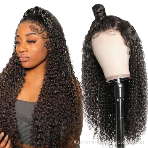 Wholesale Brazilian Lace Front Wigs Cuticle Aligned Virgin Hair Full Lace Closure Wigs Vendor Human Hair Wigs For Black Women